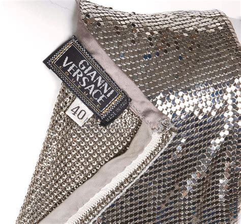 versace chainmail fabric|Gianni Versace Chainmail .